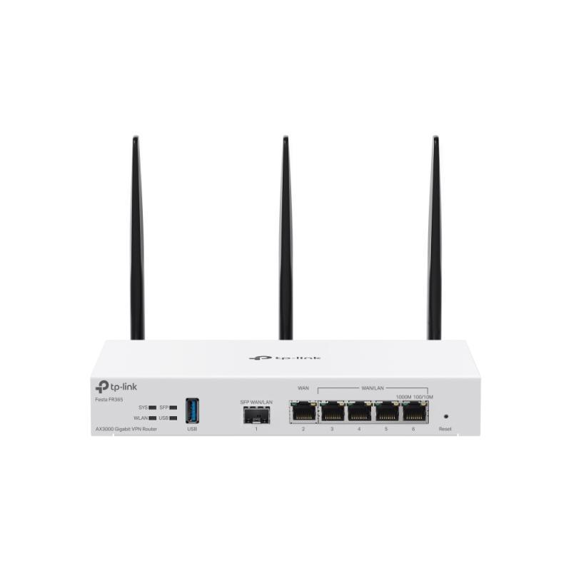Router Wireless TP-Link Festa FR365, Dual-Band, 4 x LAN, 1 x WAN, viteza 10/100/1000 Mbps, 1 x USB.3.0, 5 x RJ-45