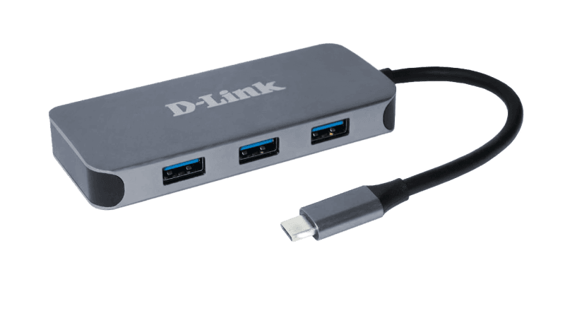 Docking station D-Link DUB-2335, USB Type-C, Gri, 2 ani Garantie
