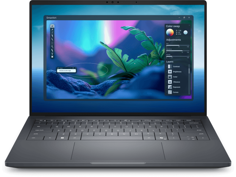 Laptop Business DELL Pro Max 14 Premium MA14250, cu procesor Intel Core Ultra 7 265H, 14'' WVA, 32 GB LPDDR5x, 1 TB