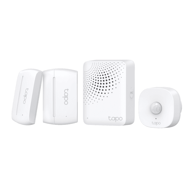 Smart IoT Hub with Chime SPEC: 2.4 GHz, 868 MHz, 100-240 V~, 50/60 Hz, Plug-in FEATURE: 90dB Adjustable Audio Alarm