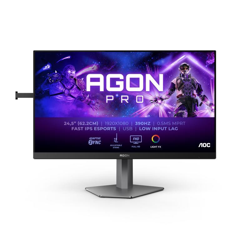 Monitor Consumer AOC AG256FS, 24.5", 1920x1080 pixeli, Black, 2 ani garantie