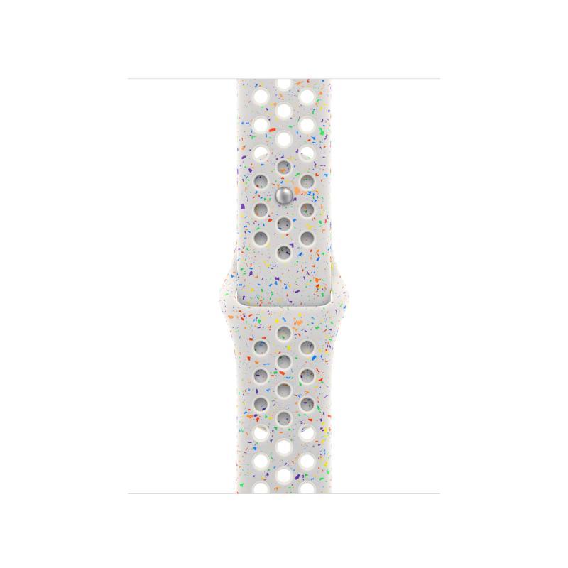 Curea pentru Apple Watch 40mm Pure Platinum Nike Sport Band - S/M