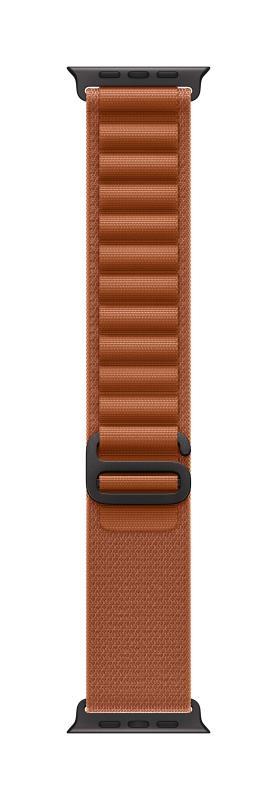 Curea pentru Apple Watch 49mm Terra Cotta Alpine Loop - Medium - Black TitaniumFinish
