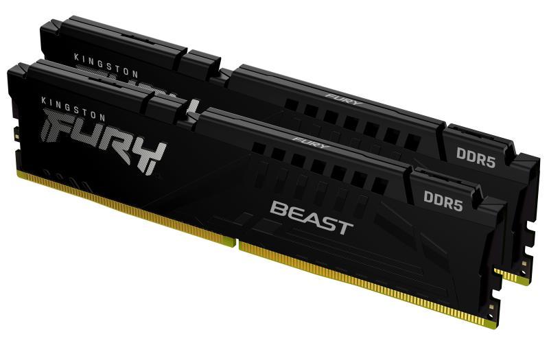 Memorie RAM Kingston FURY Beast, 128GB DDR5, 5600MHz, CL36