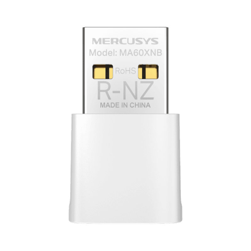 AX900 Nano Wi-Fi 6 Bluetooth USB Adapter SPEED: 287 Mbps at 2.4 GHz + 600 Mbps at 5 GHz SPEC: Internal Antenna