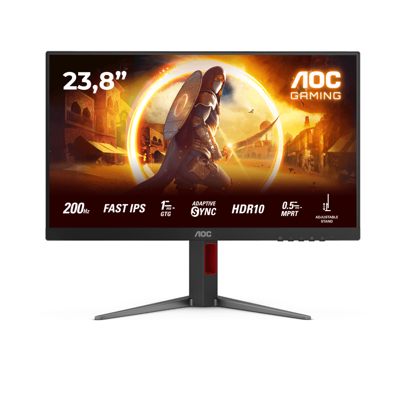Monitor Consumer AOC 24G4HA, 23.8", 1920 x 1080 pixeli, Black, 3 ani Garantie