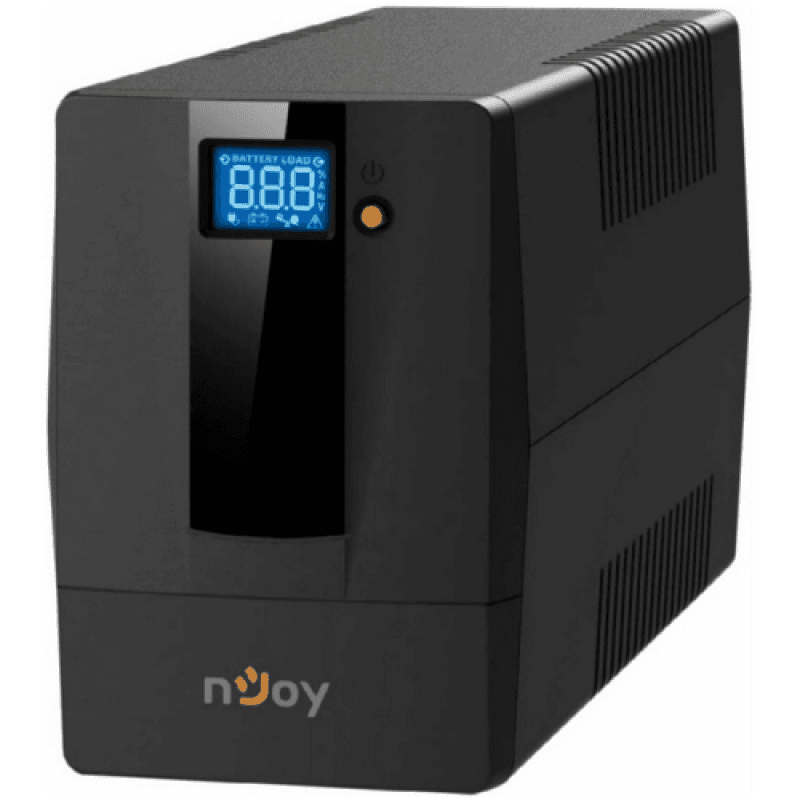 UPS NJOY HS 800, 800VA/480W, Line-interactive, 2 Prize Schuko cu Protectie, Repornire Automata
