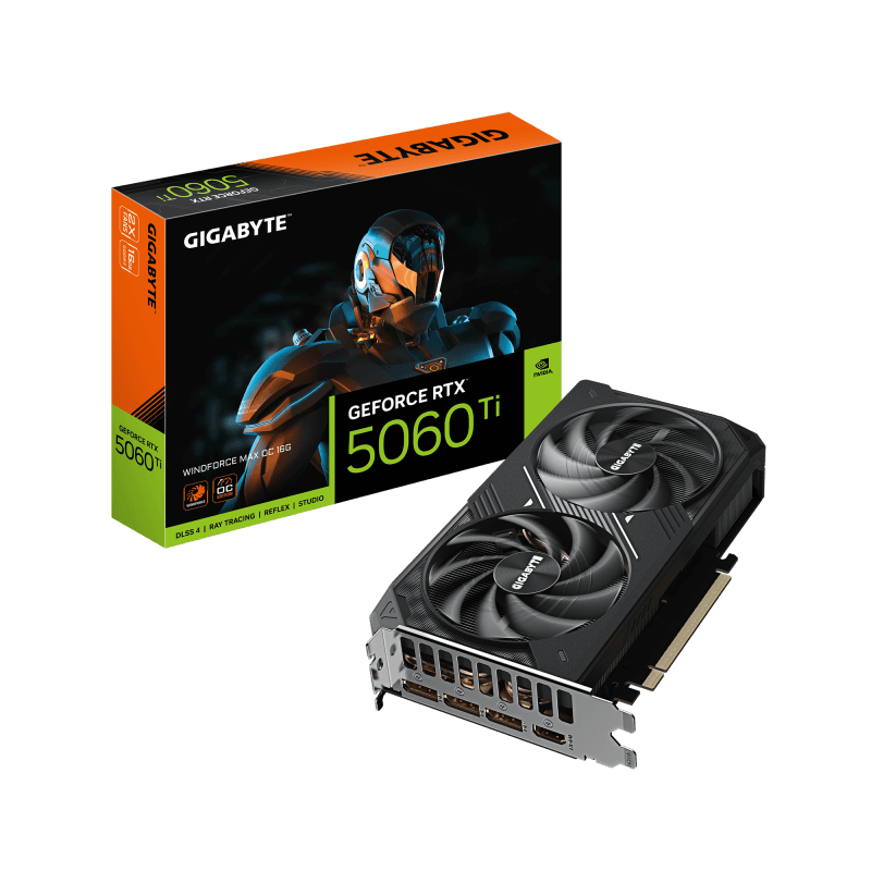 Placa video Gigabyte GeForce RTX 5060 Ti, 16GB GDDR7, PCI Express 5.0, 128-bit