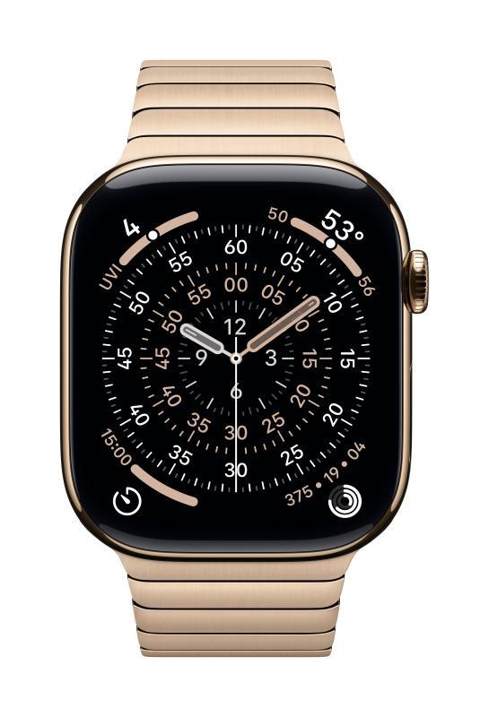 Curea pentru Apple Watch 46mm Gold Link Bracelet
