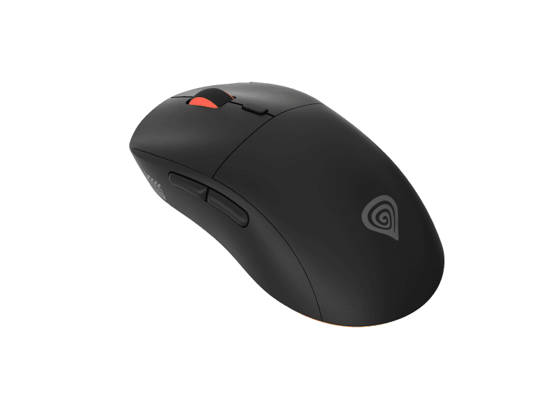 Mouse Wireless GENESIS Zircon XIII, 26000 DPI, Negru