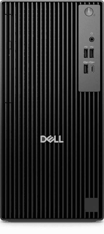Desktop Business DELL Pro QCT1255 cu procesor AMD Ryzen 5 PRO 8600G pana la 5 GHz, 16 GB DDR5, 512GB SSD