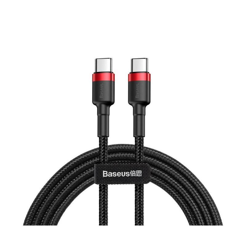 Cablu alimentare si date Baseus Cafule, Fast Charging Data Cable pt. smartphone, USB Type-C la USB Type-C 3A / 60W, 2m