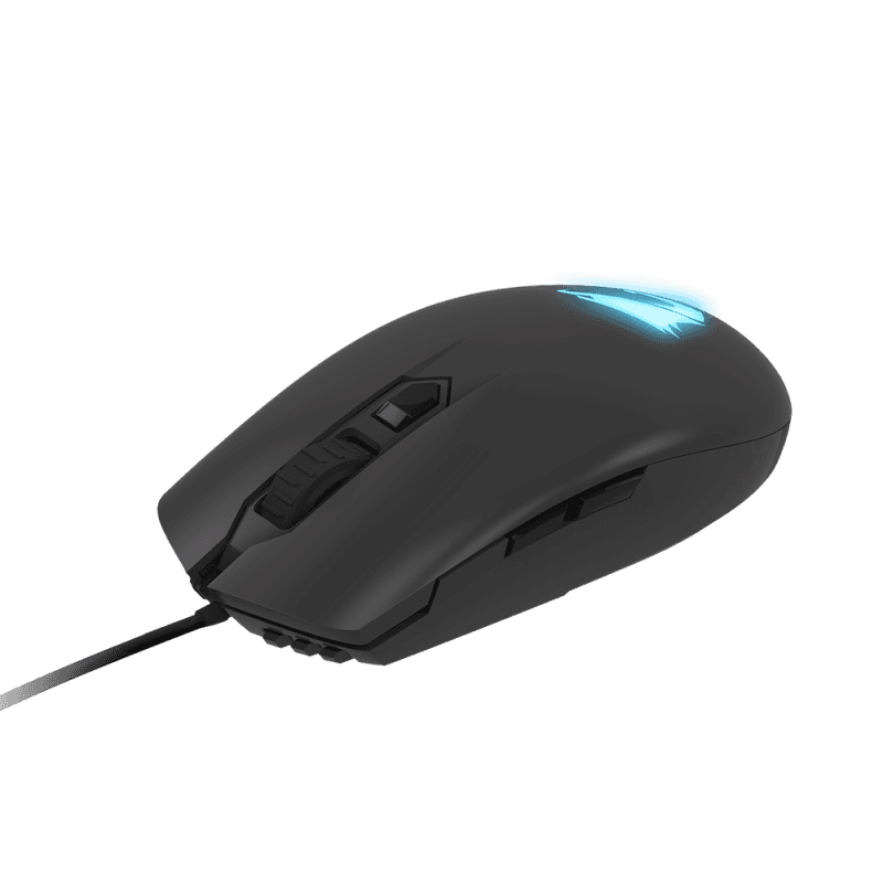 Mouse GIGABYTE AORUS M2, 6200 DPI, Negru