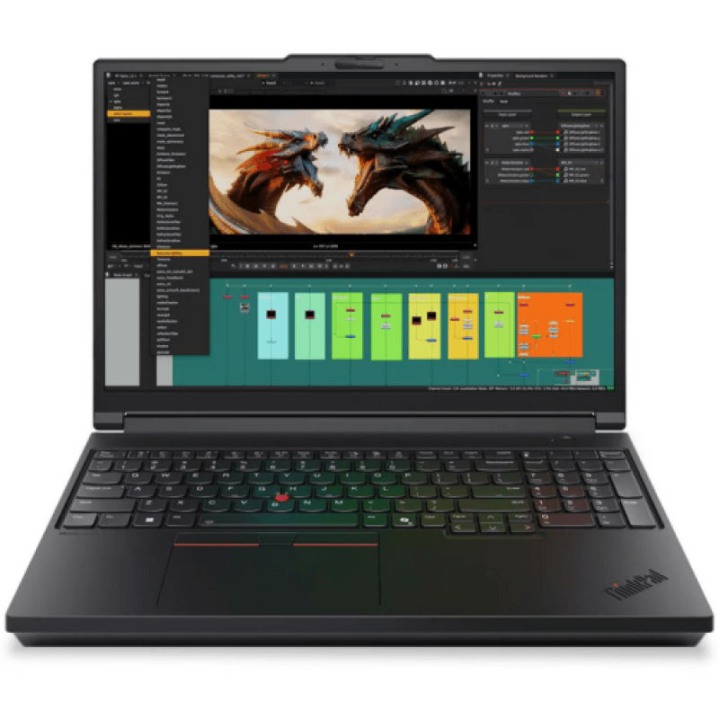 Laptop Workstation Lenovo ThinkPad P16 Gen 3, cu procesor Intel Core Ultra 9 275HX, 16'' IPS, 64 GB DDR5, 1 TB