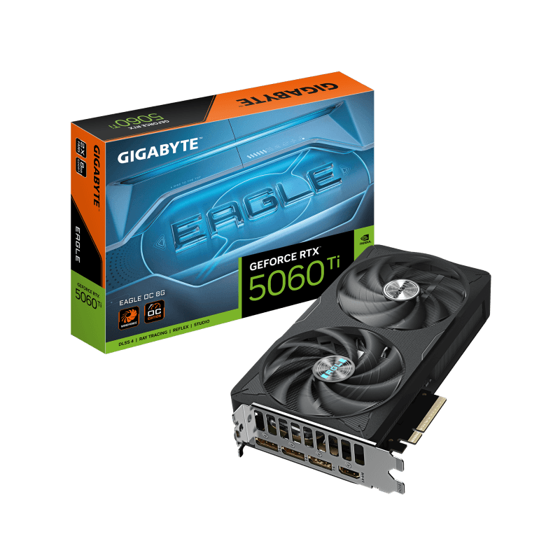 Placa video Gigabyte GeForce RTX 5060 Ti, 8GB GDDR7, PCI Express 5.0, 128-bit