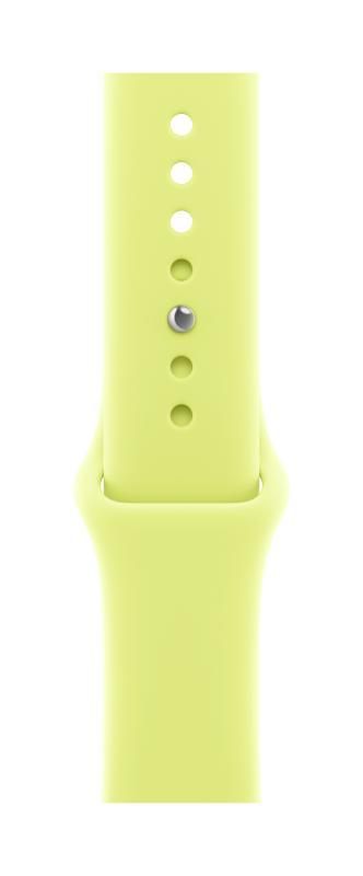 Curea pentru Apple Watch 40mm Neon Yellow Sport Band - S/M