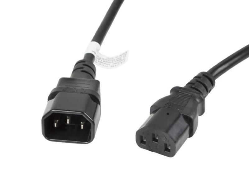 Cablu IEC 320 C13  C14 3 m VDE negru