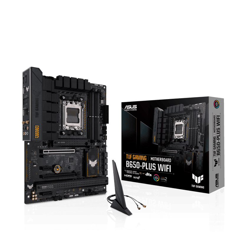 Placa de baza ASUS TUF GAMING B650-PLUS WIFI, Socket AM5, DDR5, ATX