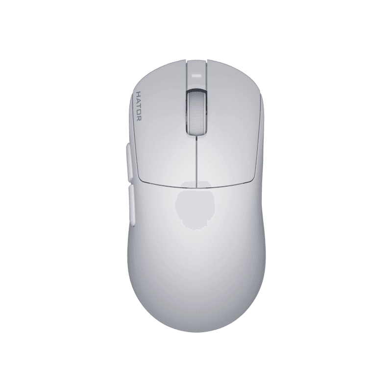 Mouse Gaming Wireless HATOR Quasar 3S Ultima 8K Wireless, 30000 dpi, Alb