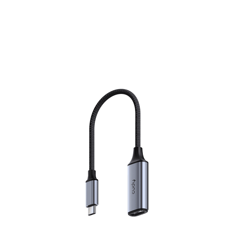 CUDY USB-C To 4K@60Hz HDMI adapter, Host: USB-C, 1 x HDMI 4K@60Hz, Aluminum alloy, compatible with MacBook, Mac Pro