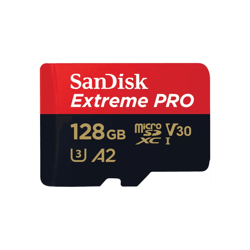 Card de memorie SanDisk Extreme PRO Micro-SDXC, 128 GB, Clasa 10 + Adaptor