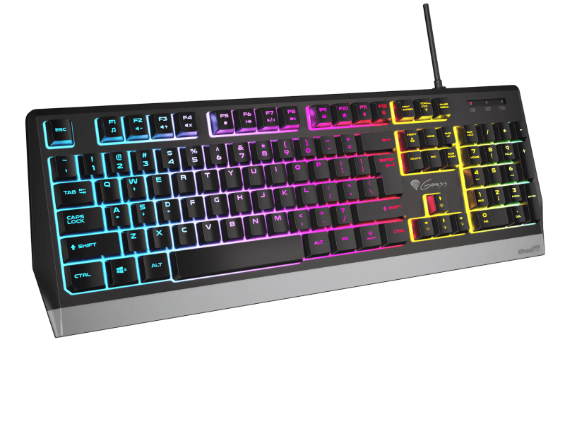 Tastatura Gaming GENESIS Rhod 300 RGB, RGB, USB, Negru