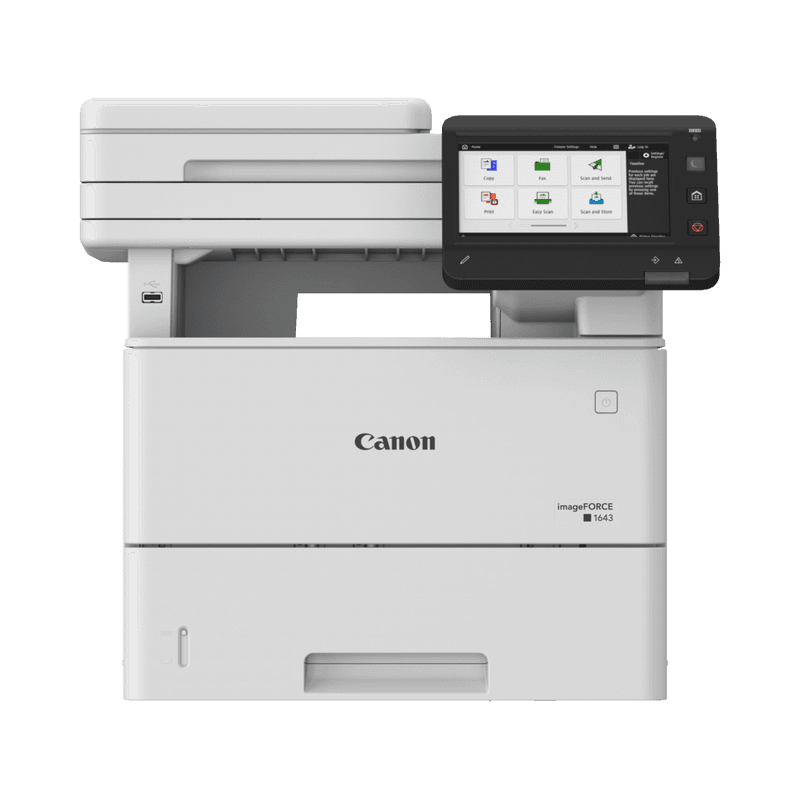 Multifunctional laser Canon imageFORCE 1643, format A4, Monocrom, Duplex, USB + LAN + Wi-Fi