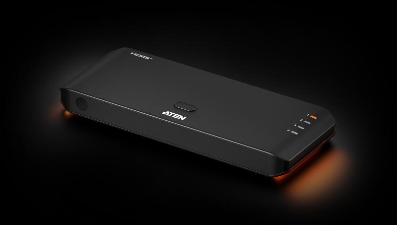 Switch Aten True 4K HDMI, numar porturi: 4, format video input HDMI (4:4:4) UHD 4K up to 60 fps