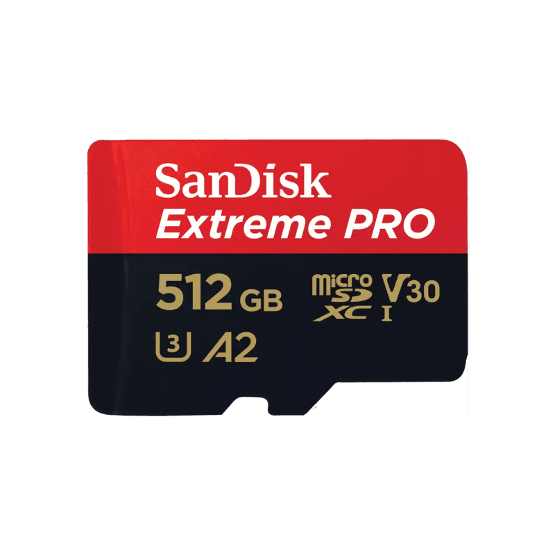 Card de memorie SanDisk Extreme PRO Micro-SDXC, 512 GB, Clasa 10 + Adaptor