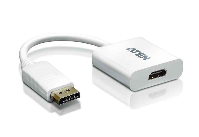 Adaptor ATEN VC985-AT. Conector 1: DisplayPort, Conector 2: HDMI, Conector 1 gen: Tată. Greutate: 35 g, Lățime: 45 mm