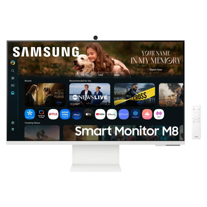 Monitor Samsung 32" LS32FM801UUXDU, Diagonal (inch): 32, Diagonal (cm): 81, Aspect ratio: 16:9, Panel: VA