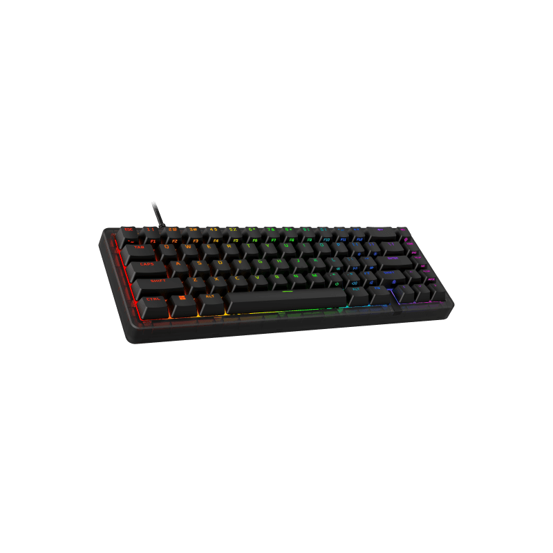 Tastatura Mecanica Gaming HyperX Origins 2 65, RGB, USB, Negru