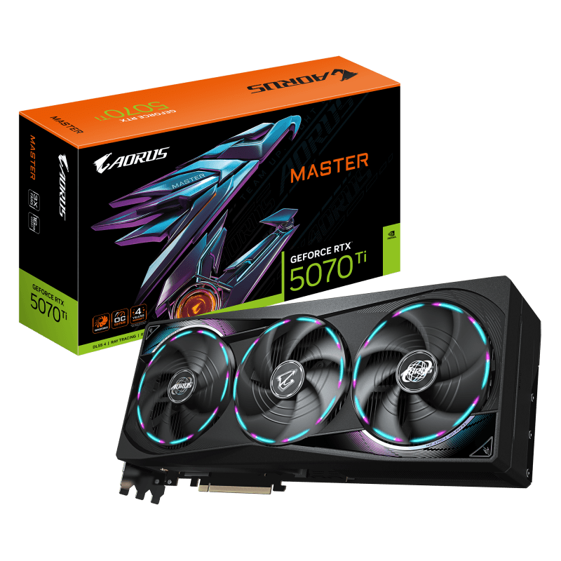 Placa video Gigabyte GeForce RTX 5070 Ti, 16GB GDDR7, PCI Express 5.0, 256-bit