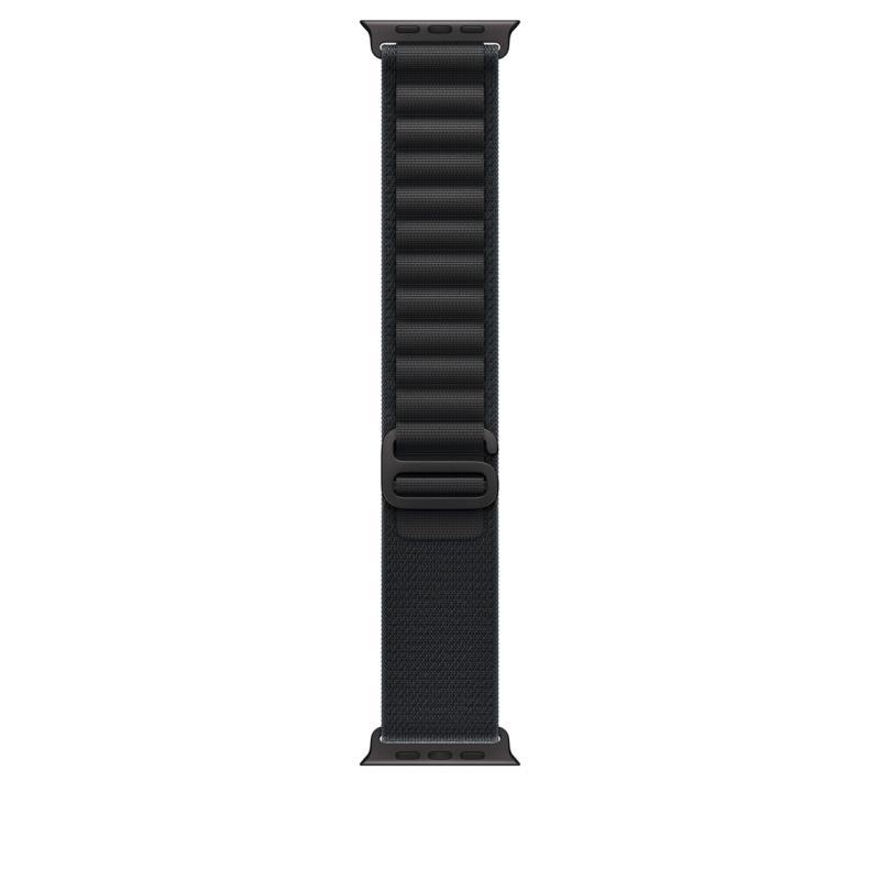 Curea pentru Apple Watch 49mm Black Alpine Loop - Medium - Black Titanium Finish