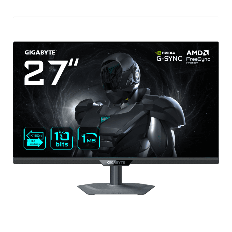 Monitor Gaming GIGABYTE G27UP, 27", 3840 x 2160 pixeli, Black, 2 ani Garantie