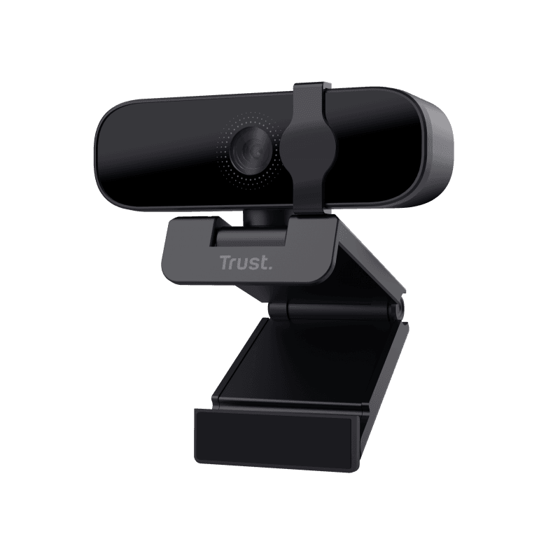Camera Web Trust Tanor, rezolutie video Full HD, USB 2.0, Negru