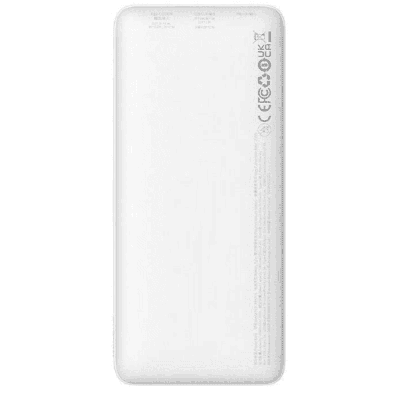 Baterie externa Baseus Airpow, 10000mAh, 20W, 1 x USB; 1 x USB Type-C input/output, total 3A