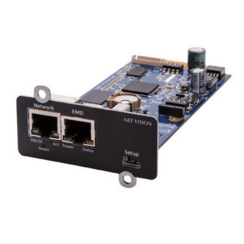NET VISION CARD WEB/SNMP INTERFACE IPV4/IPV6 FOR SLOT
