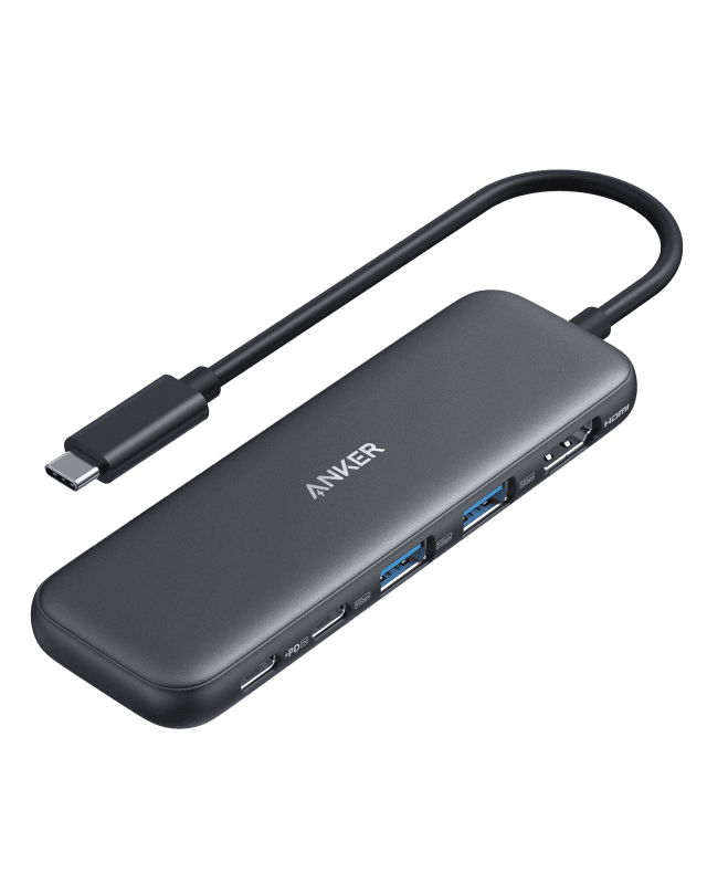 Docking station ANKER 332, USB Type-C, 85W, Gri, 2 ani Garantie