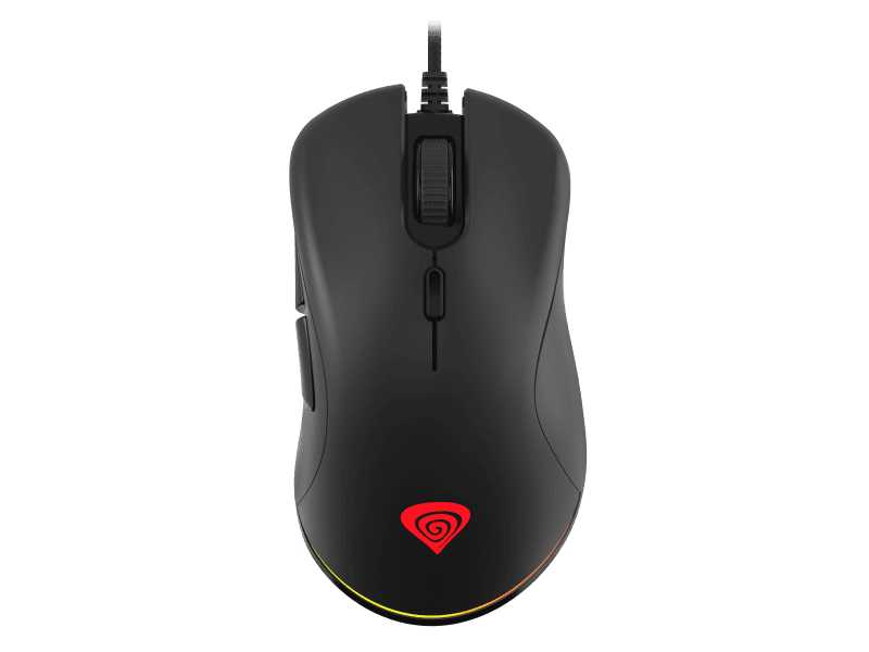 Mouse GENESIS Krypton 200, 6400 DPI, Negru
