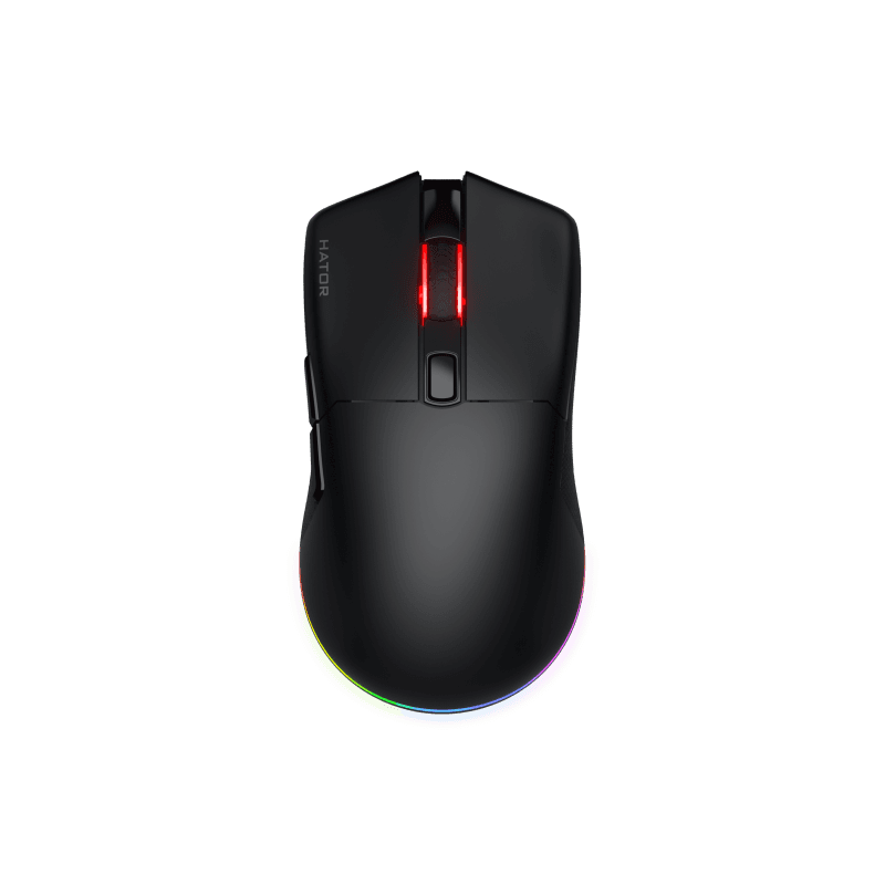 Mouse Gaming Wireless HATOR Pulsar 3 Wireless, 12000 dpi, negru