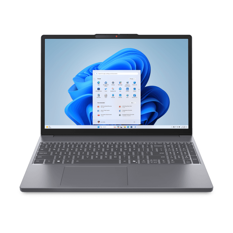 Laptop Consumer Lenovo IdeaPad Slim 3 15ARP10, cu procesor AMD Ryzen 5 150, 15.3'' IPS, 16 GB DDR5, 1 TB SSD