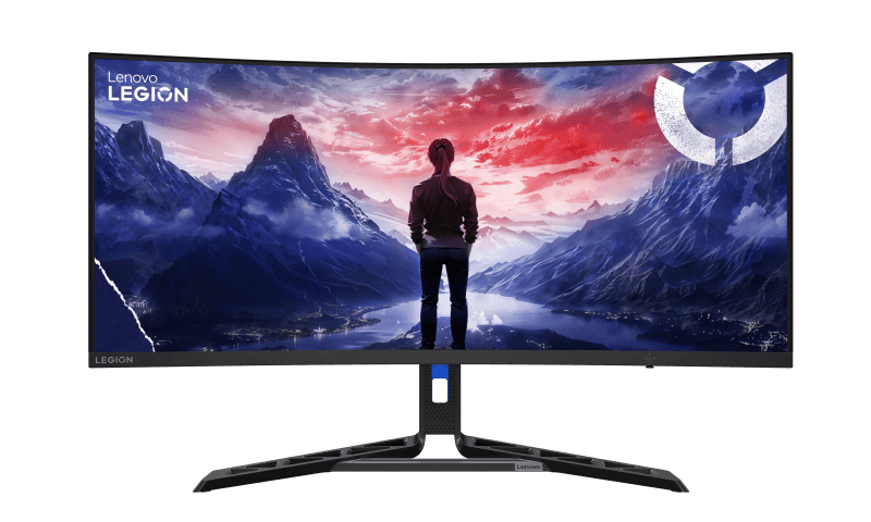 Monitor Gaming Lenovo Legion R34w-30, 34", 3440 x 1440 pixeli, Black, 3 ani Garantie