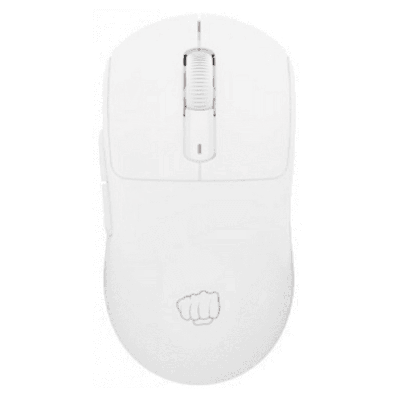 Mouse Gaming Wireless FURY Tanto T4, 12000 DPI, Alb