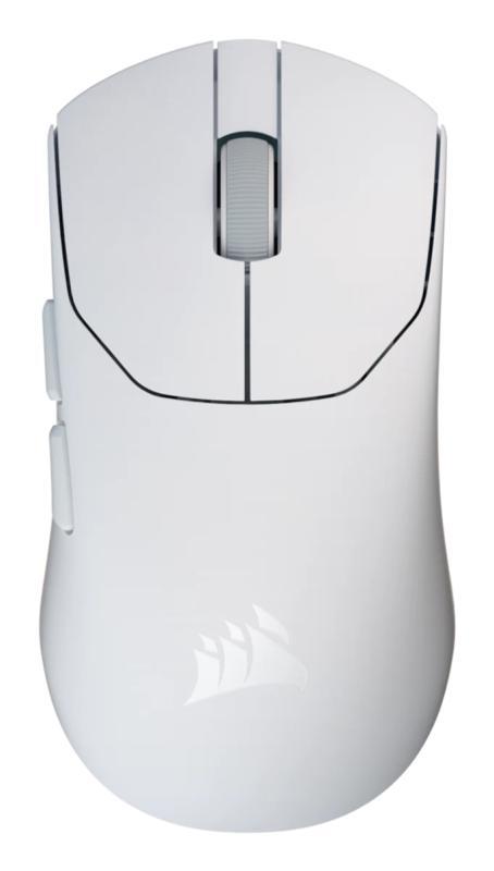 Mouse Gaming Wireless Corsair SABRE v2 PRO, 33000 DPI, Alb
