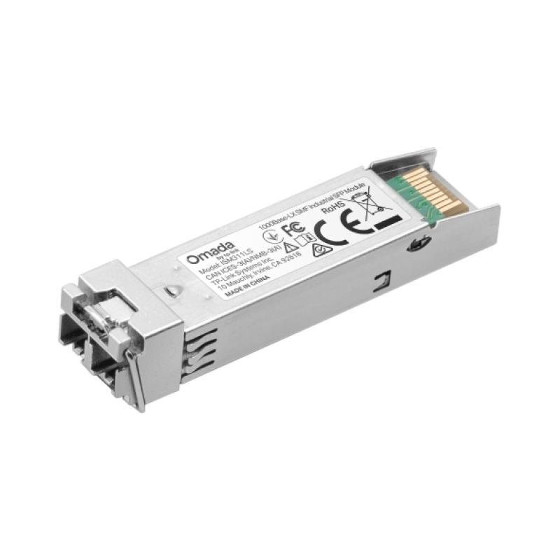 TP-Link SFP MODULE 1000Base-LX MMF Industrial, standard IEEE 802.3z,TCP/IP, fibra 9/125 µm Single-mode