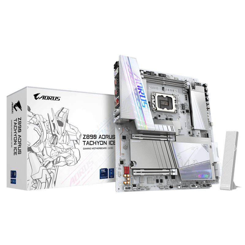 Placa de baza Gigabyte Z890 AORUS TACHYON ICE, Socket 1851, DDR5, E-ATX