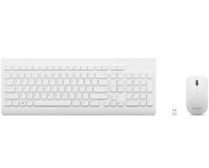 Tastatura Mecanica Lenovo 510, Wireless, Alb