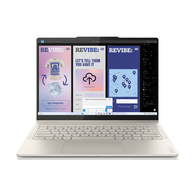 Laptop Consumer Lenovo Yoga 7 2-in-1 14ILL10, cu procesor Intel Core Ultra 7 256V, 14'' OLED, 16 GB LPDDR5x, 1 TB