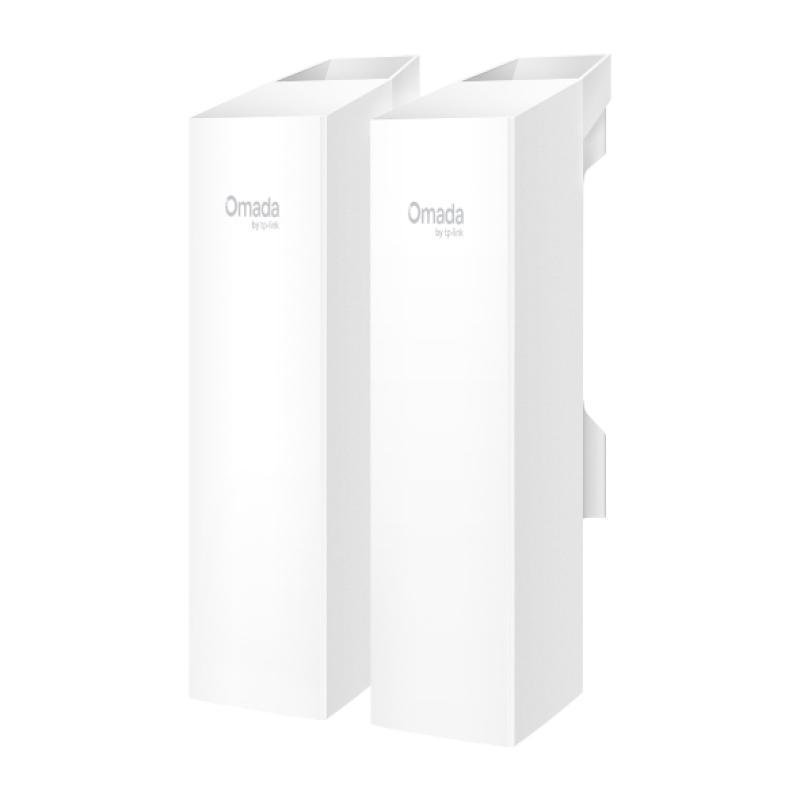 TP-Link Omada EAP100-Bridge KIT 2.4GHz 300Mbps Indoor/Outdoor Wireless Bridge with 1GbE x3 (PoE+ 4.8W)
